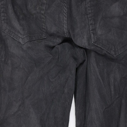 Womens UK Size 32 in M&Co Regular Fit  Grey Trousers