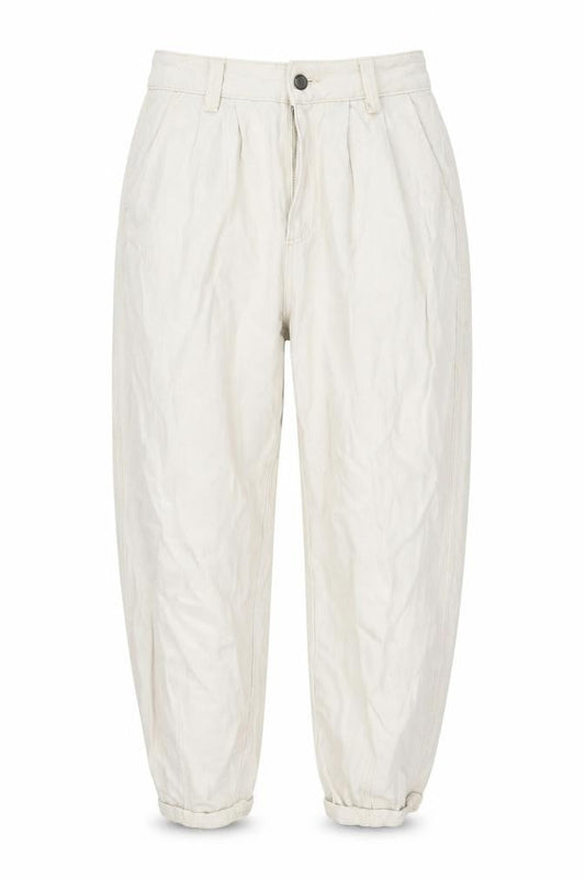 Womens UK Size 8 Bershka Regular Fit Mom Beige Jeans