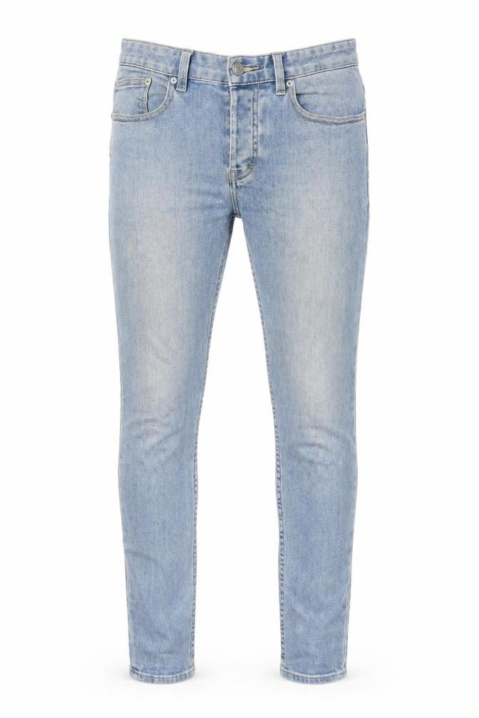 Mens UK Size 28 in Topman Regular Fit Skinny Blue Jeans