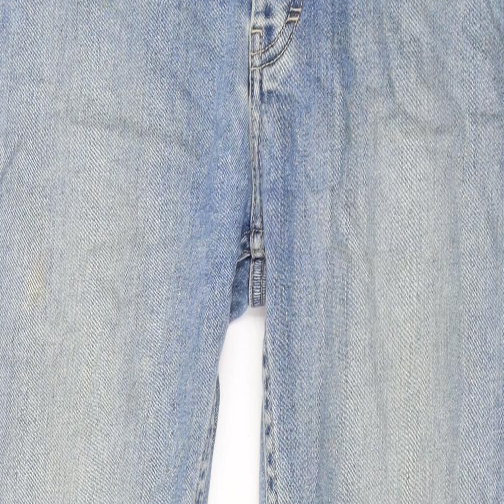 Mens UK Size 28 in Topman Regular Fit Skinny Blue Jeans