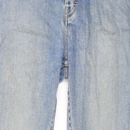 Mens UK Size 28 in Topman Regular Fit Skinny Blue Jeans