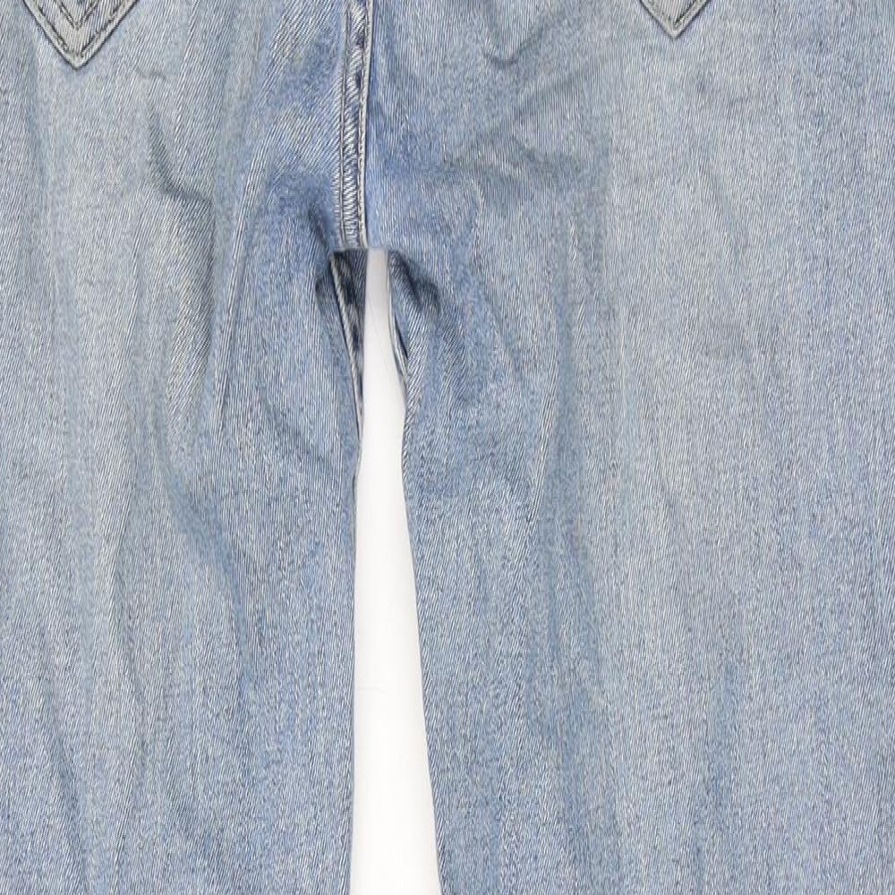 Mens UK Size 28 in Topman Regular Fit Skinny Blue Jeans