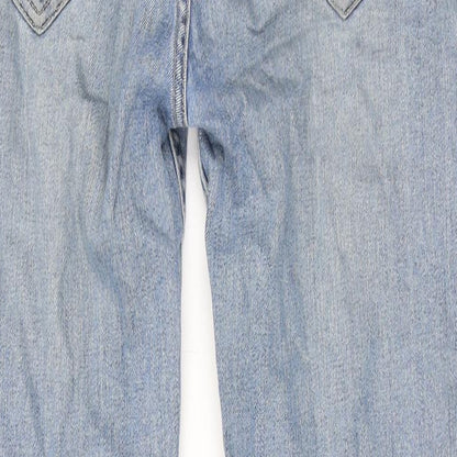 Mens UK Size 28 in Topman Regular Fit Skinny Blue Jeans
