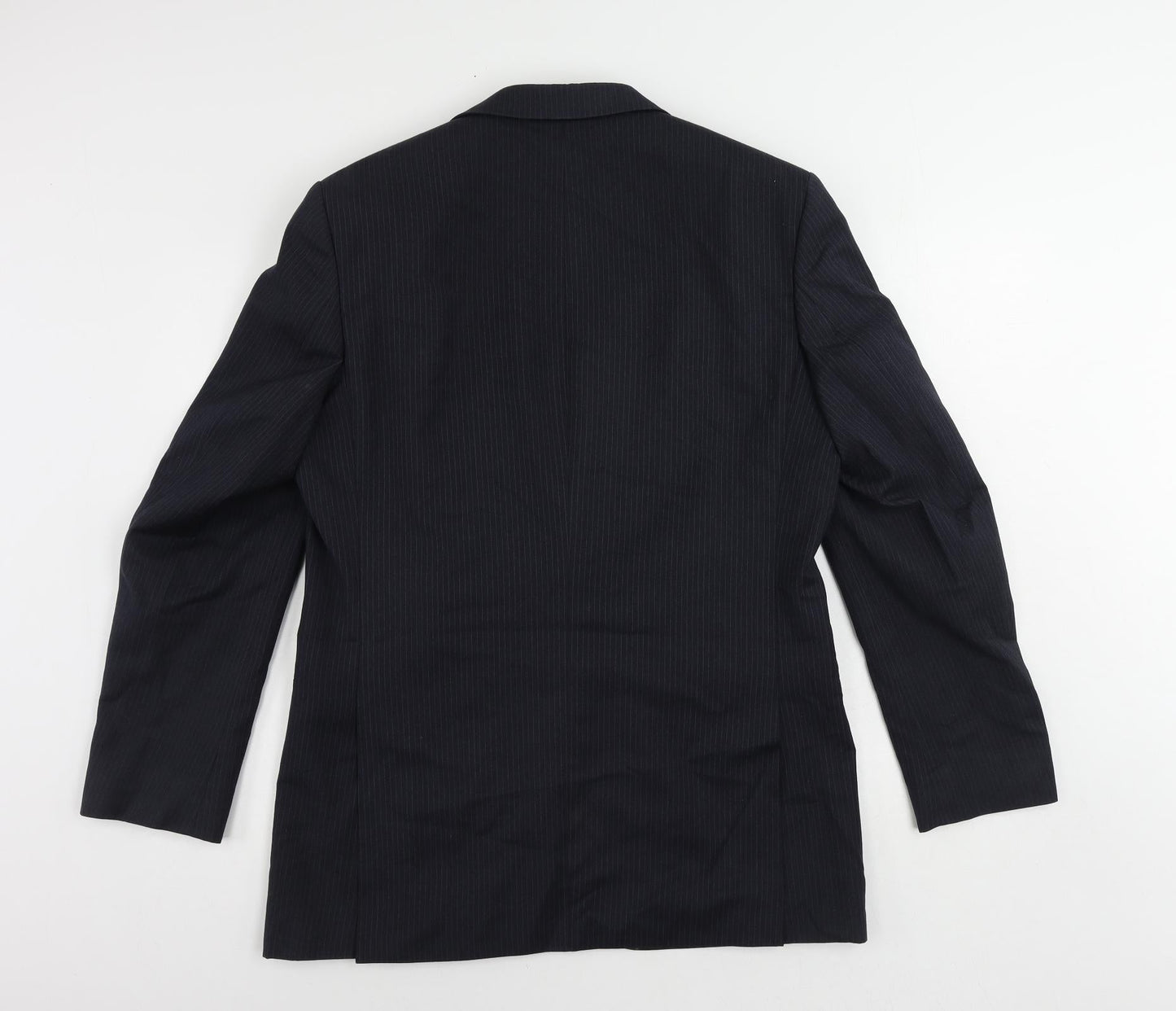Mens UK Size 40 Scott & Taylor Regular Blue Suit Jacket