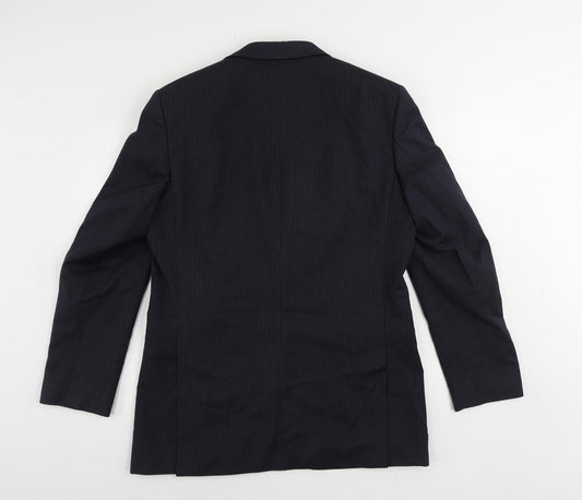 Mens UK Size 40 Scott & Taylor Regular Blue Suit Jacket