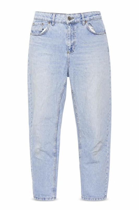 Womens UK Size 28 in Topshop Regular Fit Mom Blue Jeans