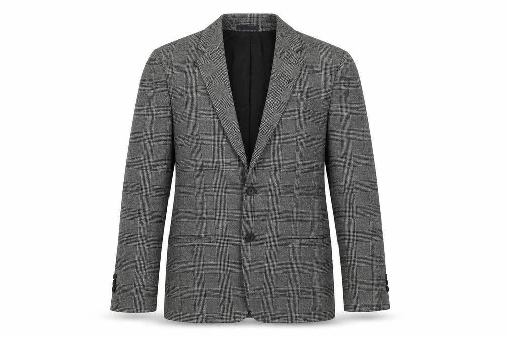 Mens UK Size 40 River Island Regular Grey Suit Jacket
