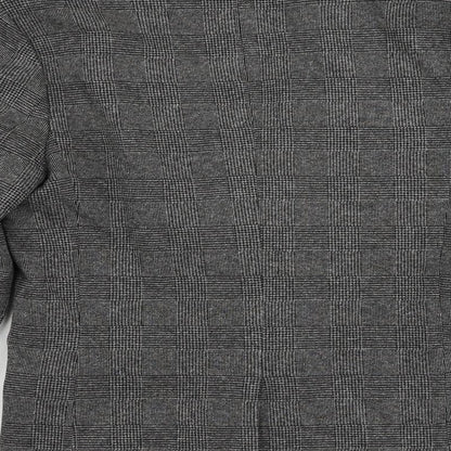 Mens UK Size 40 River Island Regular Grey Suit Jacket
