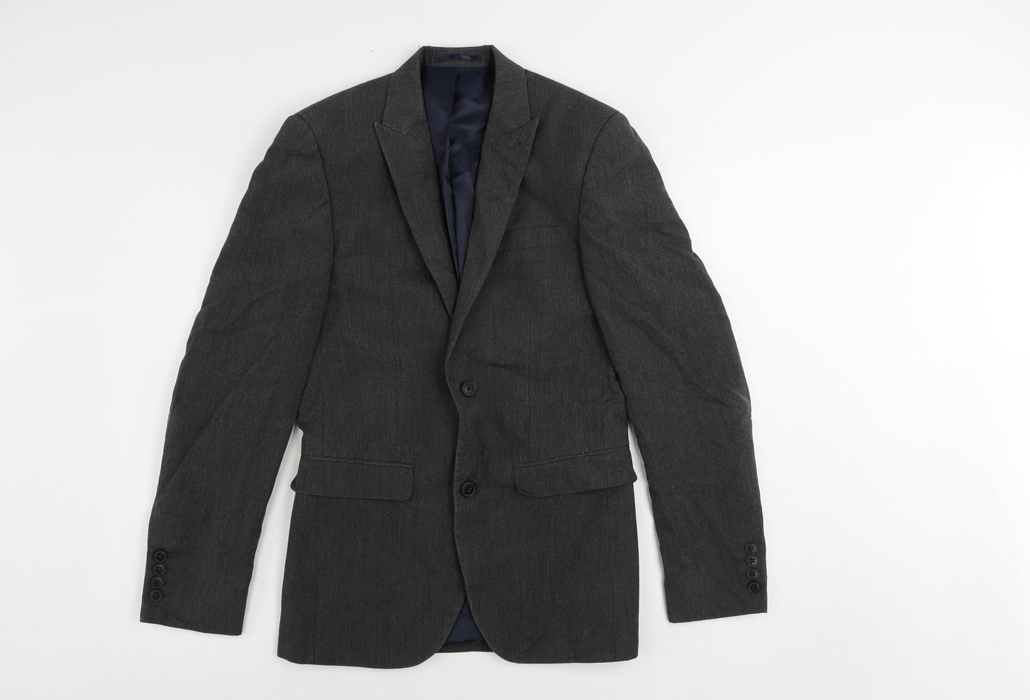 Mens UK Size 34 NEXT Regular Grey Suit Jacket