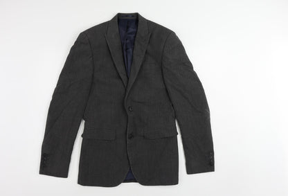 Mens UK Size 34 NEXT Regular Grey Suit Jacket