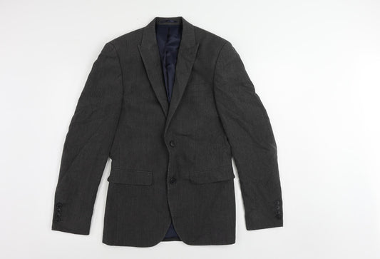 Mens UK Size 34 NEXT Regular Grey Suit Jacket