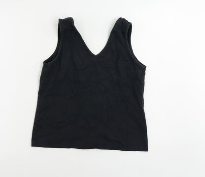 Nasty Gal Womens Blue Jacket Waistcoat Size 6 Button