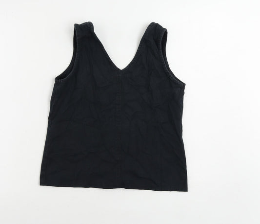 Nasty Gal Womens Blue Jacket Waistcoat Size 6 Button