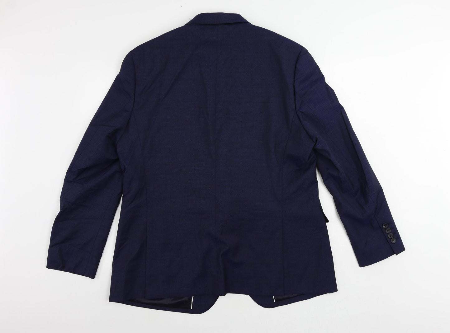 Mens UK Size 44 Marks and Spencer Regular Blue Suit Jacket