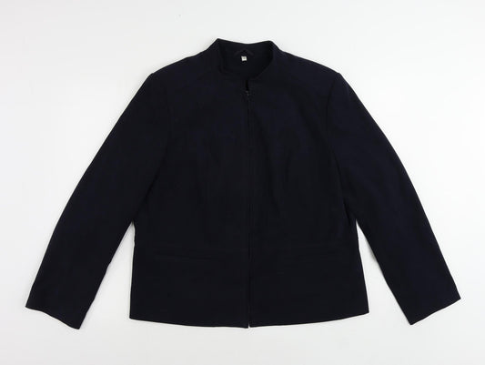 Womens UK Size 18 EWM Blue Jacket