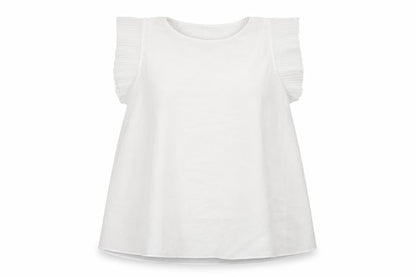 Womens UK Size M New Collection White Basic Blouse