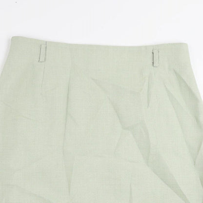 Betty Barclay Womens Green Polyester Straight & Pencil Skirt Size 14 Zip - Lined