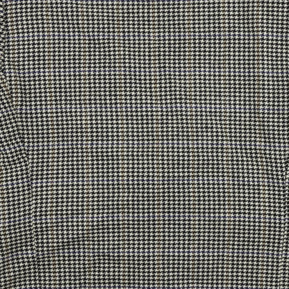 Club Mens Beige Geometric Wool Jacket Blazer Size 38 Regular