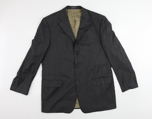 Mens UK Size 44 Marks and Spencer Regular Grey Suit Jacket