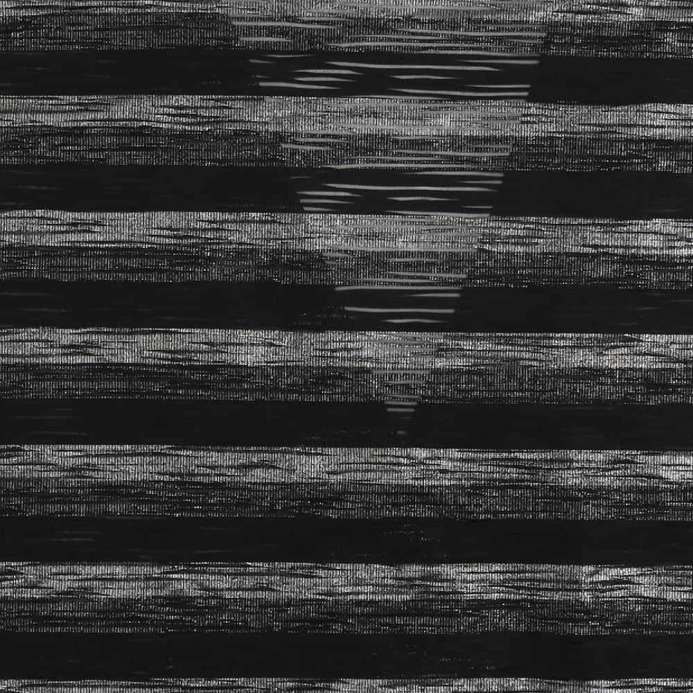 CMD Womens Black Striped Polyester Kimono Blouse Size 14 V-Neck - Open