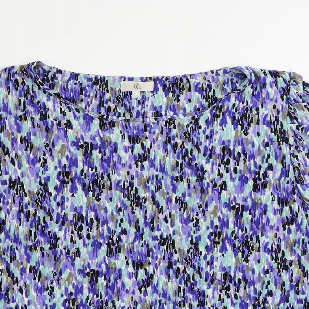 Womens UK Size XL CC Blue Basic Blouse