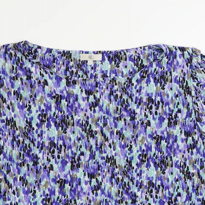 Womens UK Size XL CC Blue Basic Blouse