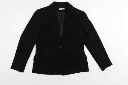 Womens UK Size 14 Anne Brooks Black Jacket