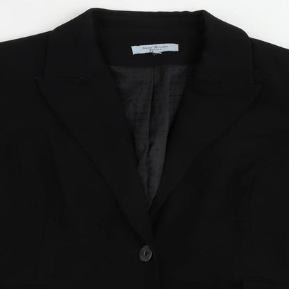 Womens UK Size 14 Anne Brooks Black Jacket