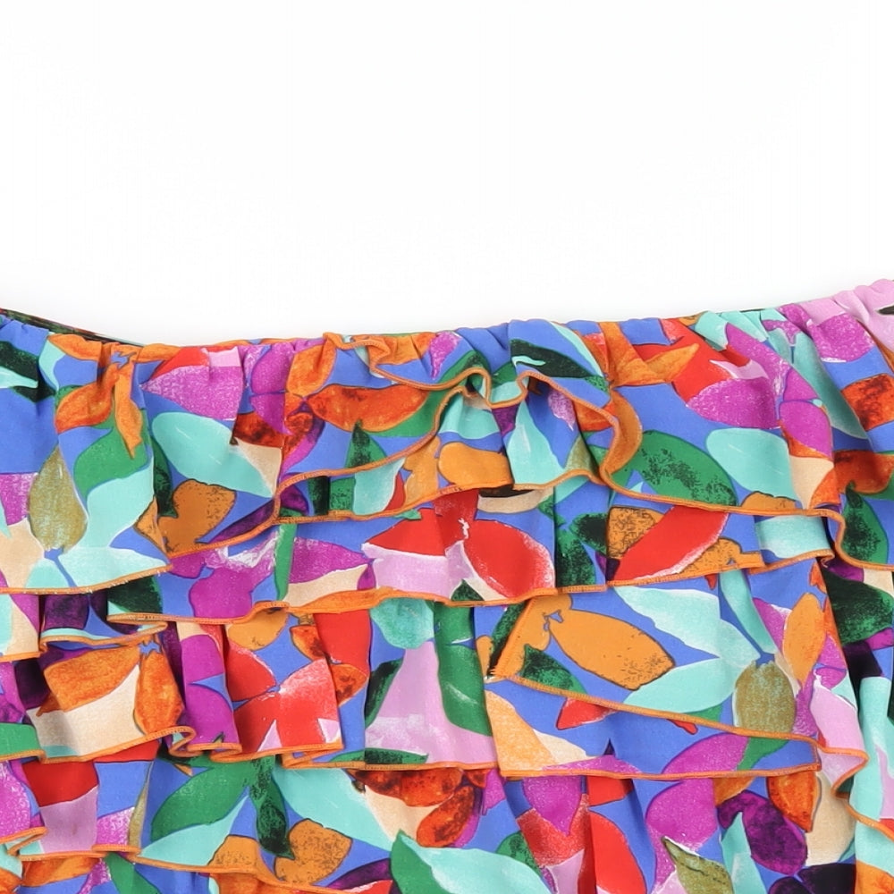 Womens UK Size 10 PRETTYLITTLETHING Mini  Skirt
