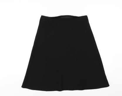 Marks and Spencer Womens Beige Polyethylene A-Line Skirt Size 10