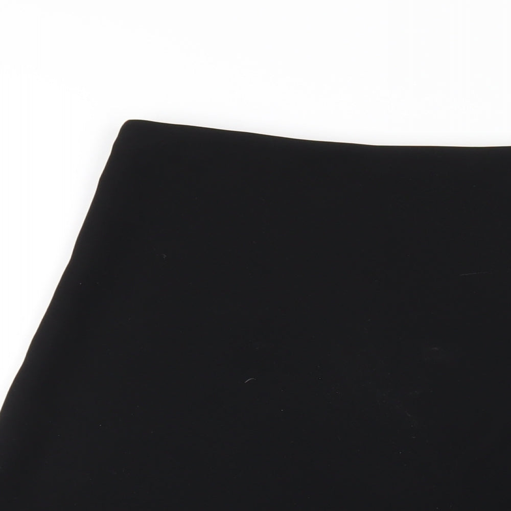 Marks and Spencer Womens Beige Polyethylene A-Line Skirt Size 10