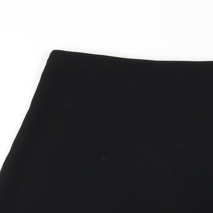 Marks and Spencer Womens Beige Polyethylene A-Line Skirt Size 10