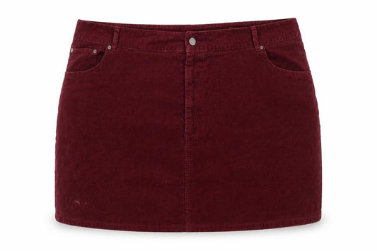 Womens UK Size 26 ASOS A-Line Corduroy Skirt
