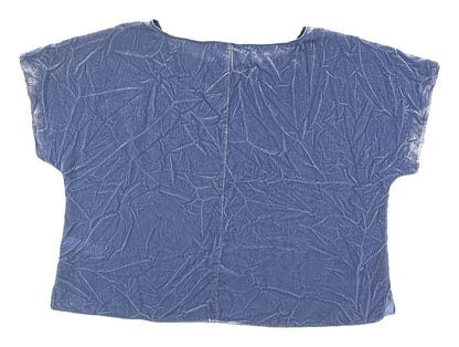 Womens UK Size 20 Marks and Spencer Blue Basic T-Shirt