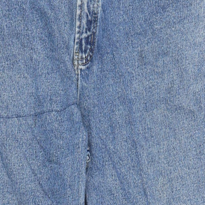Denim & Co. Mens Blue Cotton Straight Jeans Size 36 in L30 in Regular Zip - Pockets