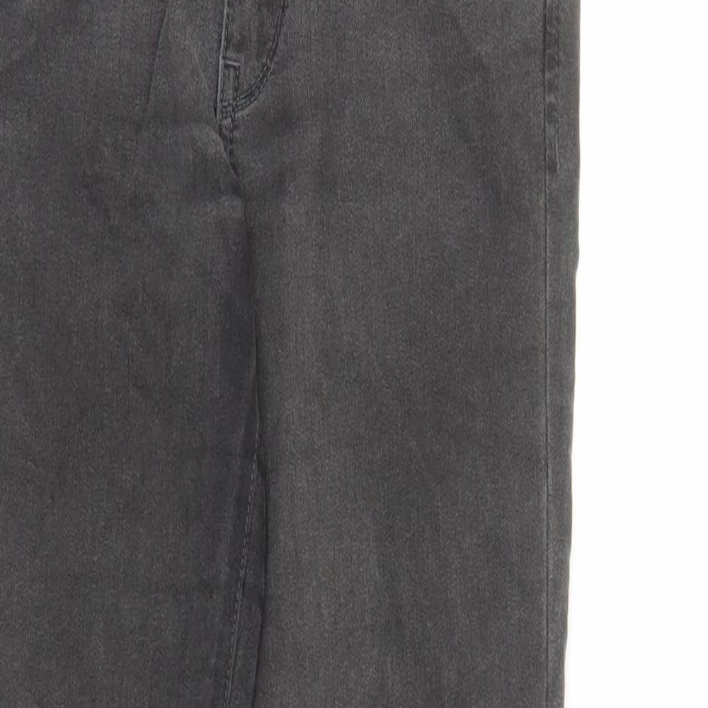 Womens UK Size 30 in H&M Regular Fit Skinny Grey Jeans