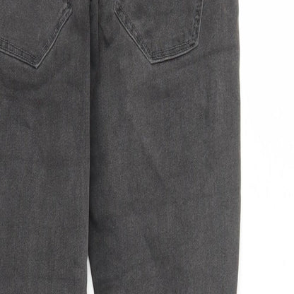 Womens UK Size 30 in H&M Regular Fit Skinny Grey Jeans