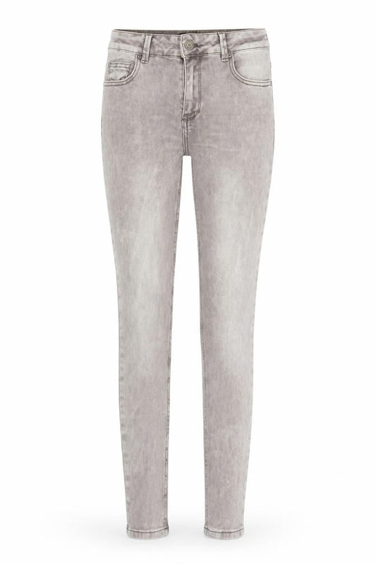 Supertrash Womens Grey Cotton Skinny Jeans Size 28 in L31 in Regular Zip - Pockets