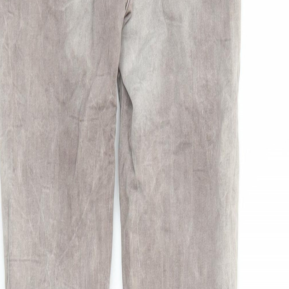 Supertrash Womens Grey Cotton Skinny Jeans Size 28 in L31 in Regular Zip - Pockets