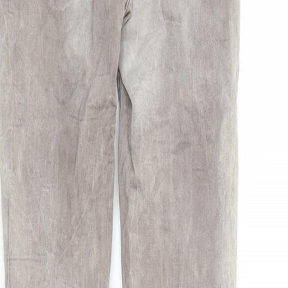 Supertrash Womens Grey Cotton Skinny Jeans Size 28 in L31 in Regular Zip - Pockets