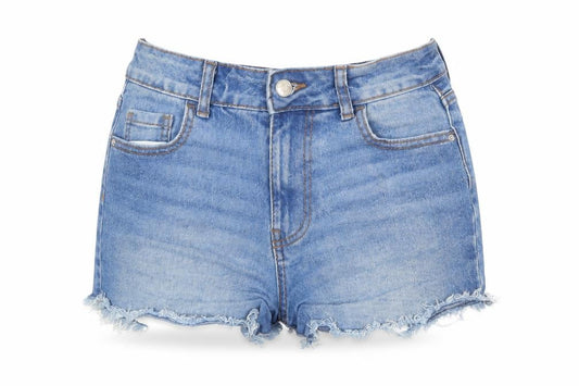Womens UK Size 6 Denim & Co. Regular Fit Cut-Off Shorts