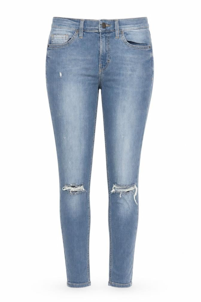 Womens UK Size 26 in Topshop Regular Fit Skinny Blue Jeans