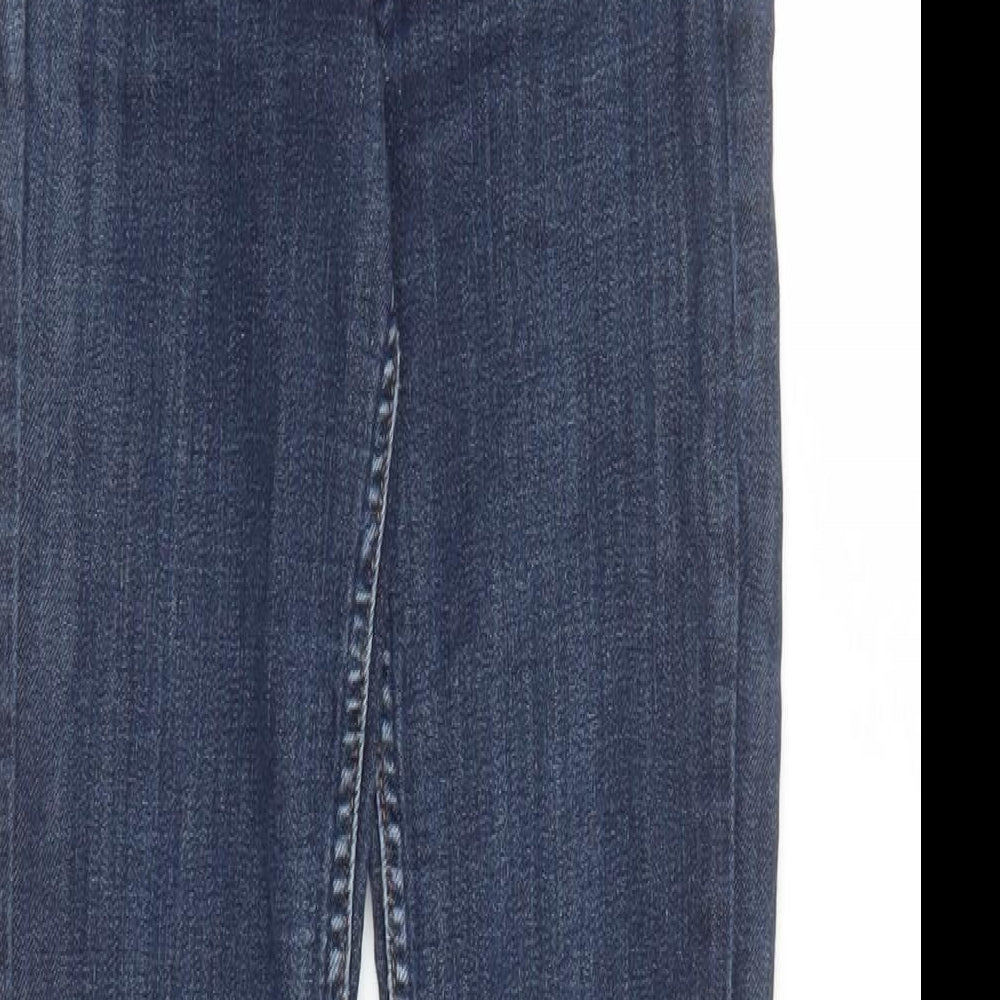 Womens UK Size 26 in H&M Regular Fit Skinny Blue Jeans