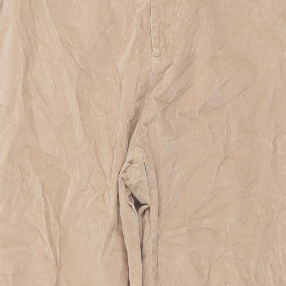Womens UK Size 16 United Colors of Benetton Regular Fit  Beige Trousers