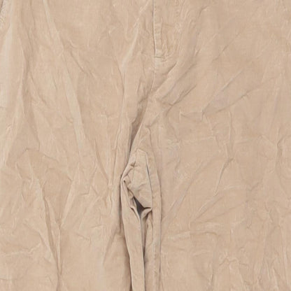 Womens UK Size 16 United Colors of Benetton Regular Fit  Beige Trousers