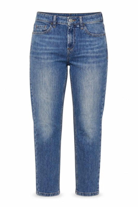 Womens UK Size 25 in Topshop Regular Fit Mom Blue Jeans