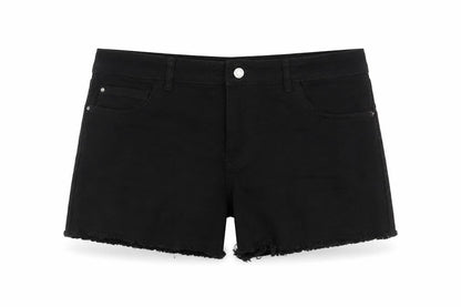 Womens UK Size 18 Denim & Co. Regular Fit Cut-Off Shorts