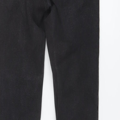 Denim & Co. Womens Grey Cotton Skinny Jeans Size 8 L30 in Regular Button