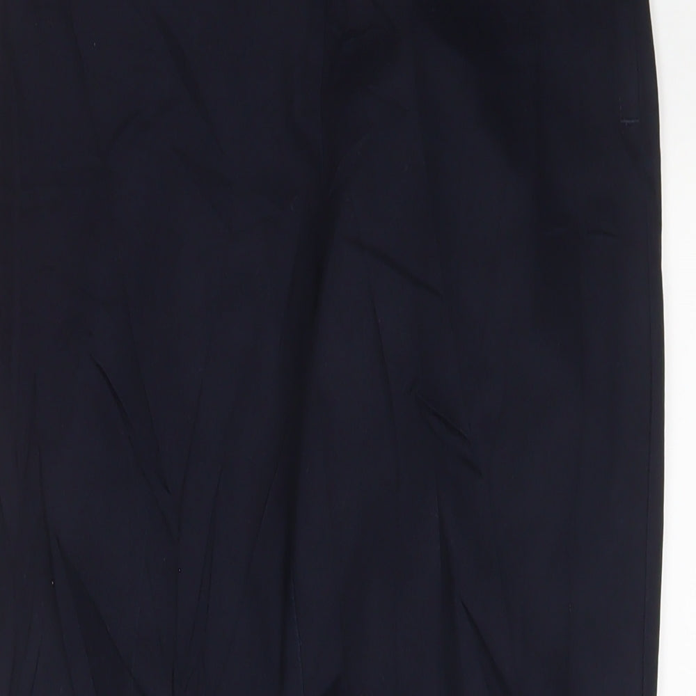 Womens UK Size 10 H&M Regular Fit  Blue Trousers