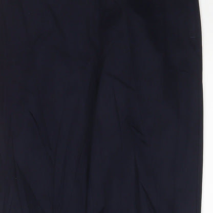 Womens UK Size 10 H&M Regular Fit  Blue Trousers
